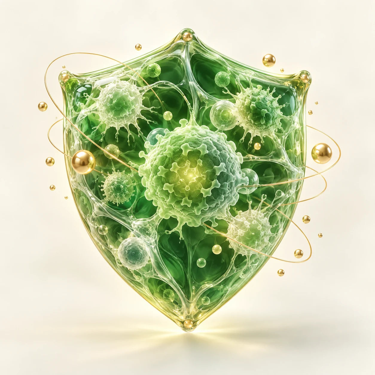 Artistic illustration of immune function